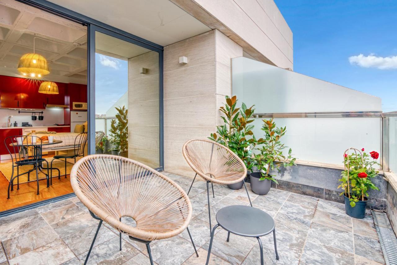 Cozy Penthouse, 20 Min To Downtown, Alcala Norte Madryt